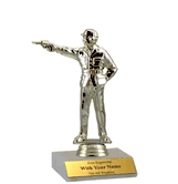 Participation Trophies with Marble Platform - Marksman