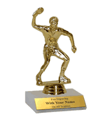 Participation Trophies with Marble Platform - Table Tennis / Ping Pong