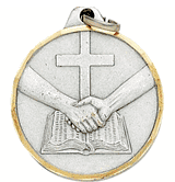 Partners in Faith Religious Medals (1 1/4")