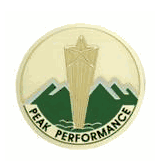 Peak Performance Medal Insert (Etched)