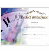 Certificate of Perfect Attendance