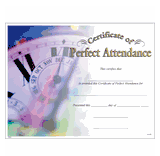 Certificate of Perfect Attendance