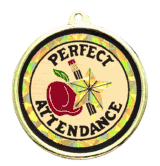 Perfect Attendance Medal