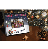 Personalized Santa Holiday Picture Frame