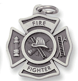 Pewter Key Chains -Firefighter