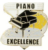 Piano Excellence Pin