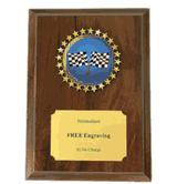 Pinewood Derby Plaque