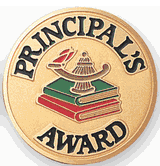 Principal's Award Medal Insert (Etched)