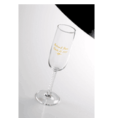 Printed Champagne Glass