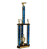 Quick-Ship Champions Line Trophy - Pinewood Derby