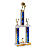 Quick-Ship Two-Tier Gag Trophies