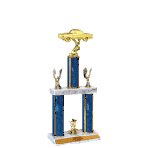 Quick-Ship Two-Tier Trophies with '57 Chevy Figure