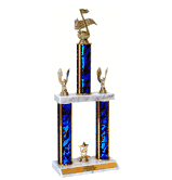 Quick-Ship Two-Tier Trophies with Music Figure