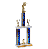 Quick-Ship Two-Tier Trophies with Paintball Figure