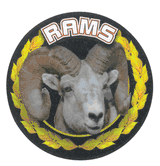 Rams Mascot Medal Insert