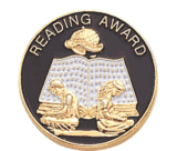 Reading Award Pin