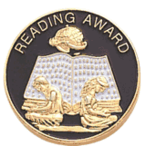 Reading Award Pin