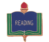 Reading Lapel Pins