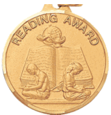 Reading Medal (1 1/4")