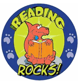 Reading Rocks! Motivational Stickers