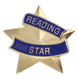 Reading Star Pins