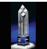 Rhombus IV Crystal Award