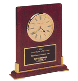 Rosewood Award Clock