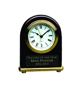 Rosewood Desk Clock