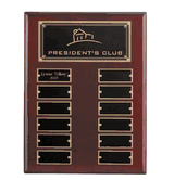 Rosewood Piano Finish Perpetual Name Plaque