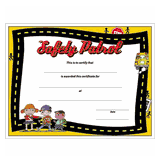 Safety Patrol Certificates