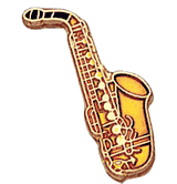 Saxophone Pins