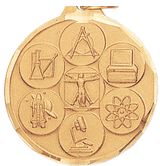 Science Award Medals (1 1/4")