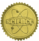 Science Certificate Seals