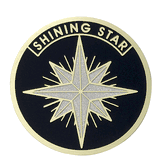 Shining Star Mylar Decal Medal Insert