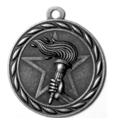 Silver Torch Medal (2")