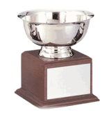 Silverplate Steel Championship Trophies