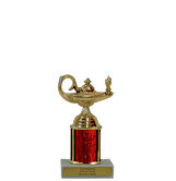 Single Column Budget Trophy - Academic Lamp