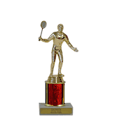 Single Column Budget Trophy - Badminton