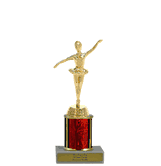 Single Column Budget Trophy - Ballet