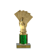 Single Column Budget Trophy - Cards