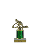 Single Column Budget Trophy - Curling