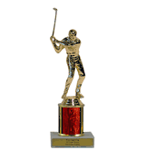 Single Column Budget Trophy - Golf