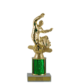 Single Column Budget Trophy - Snowboarder