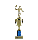 Single Column Cup Trophy - Badminton