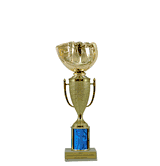 Single Column Cup Trophy - Baseball Glove