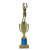 Single Column Cup Trophy - Basketball