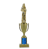 Single Column Cup Trophy - Beauty Queen