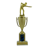 Single Column Cup Trophy - Billiards