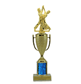 Single Column Cup Trophy - Couples Dancing