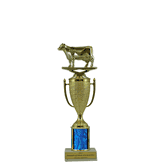 Single Column Cup Trophy - Cow